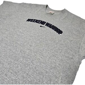 Vintage Nike Shirt Mens XL Extra Large Gray‎ Weekend Warrior White Tag 90s